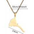 thumbnail image 2 of HAHDAXIA Eritrea Pendant Necklace Water Wave Chain Eritrean Jewelry, 2 of 3