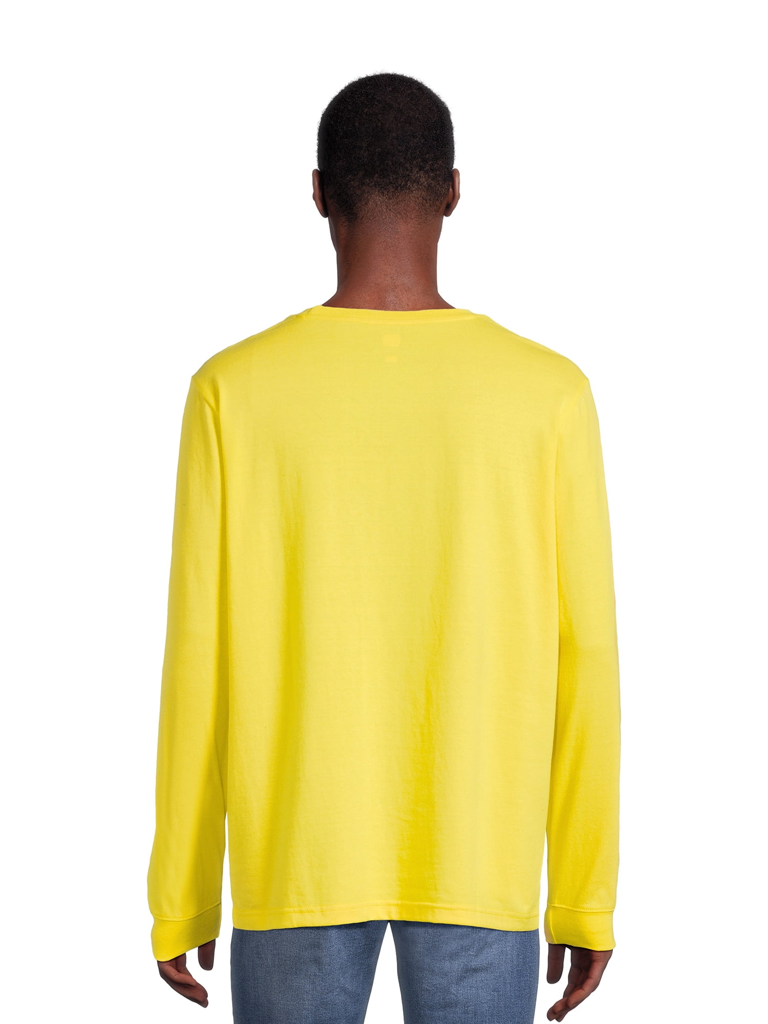 John Deere Men's and Big Men's Jersey Graphic Long Sleeve Tee T-Shirt, up to Size 3XL