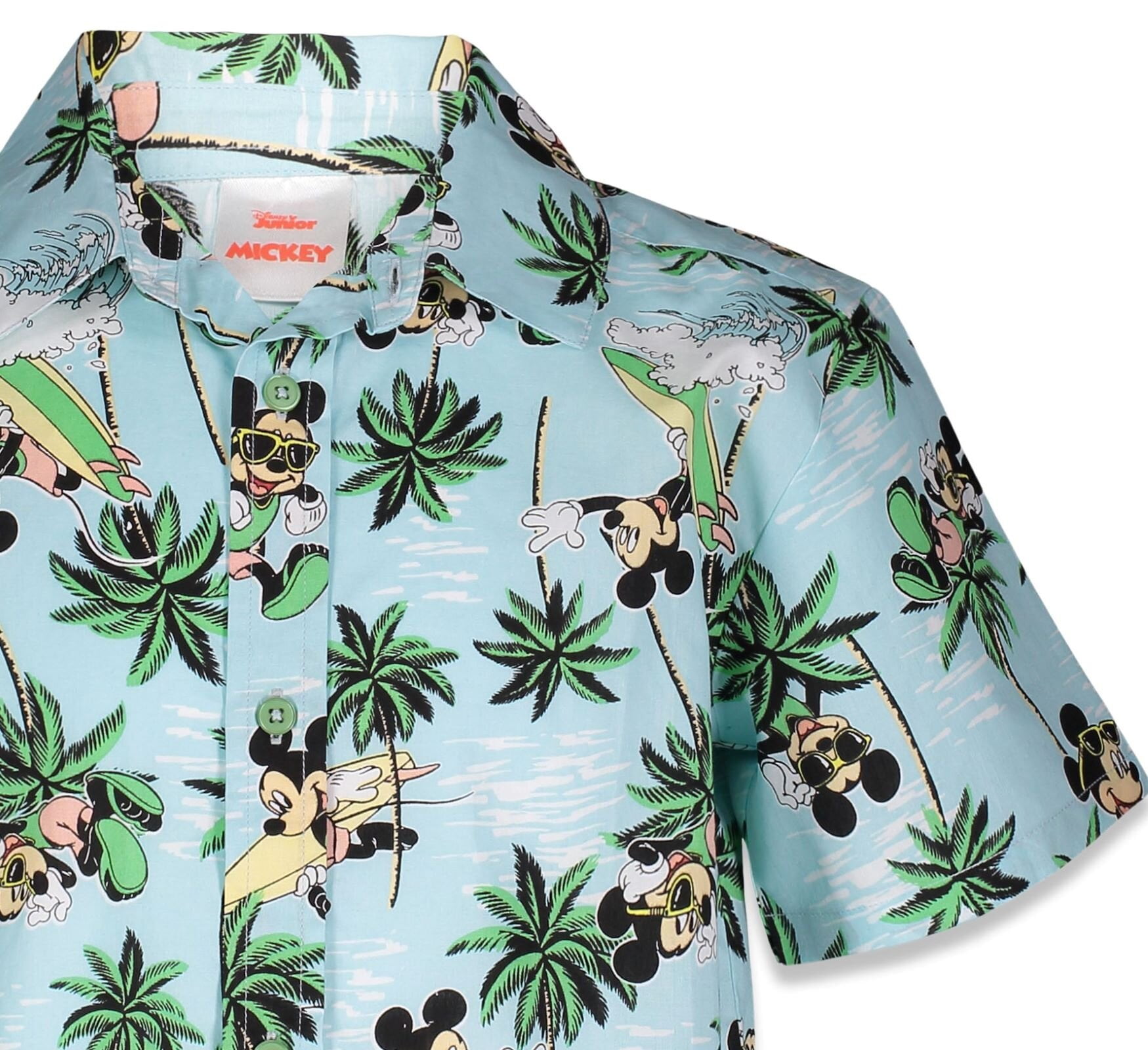 mickey mouse button up shirt toddler