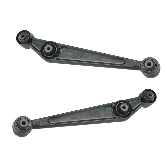 TRQ Rear Lower Rearward Control Arm Driver Passenger PAIR for 92-95 Honda Civic PSA62941