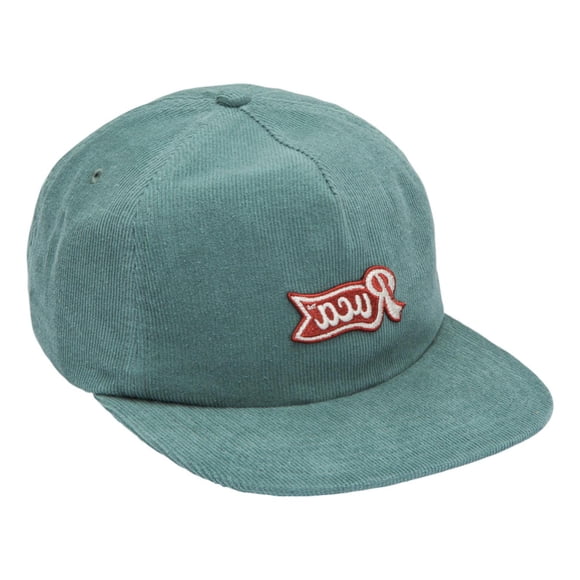 Gorra Rvca Hombre Pen Script Verde Snapback Verde Único Liso