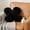 Black, variant on NWOKYZGH Four-Leaf Shaped Plush Throw Pillow for Sofa Car Cute Four-Leaf Clover Cushion for Home Decor Hugging