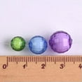 thumbnail image 5 of U8MO 50pcs Round 92 Facets Colorful Acrylic Plastic Loose Beads Lot DIY Jewelry-Light Blue-8mm, 5 of 8