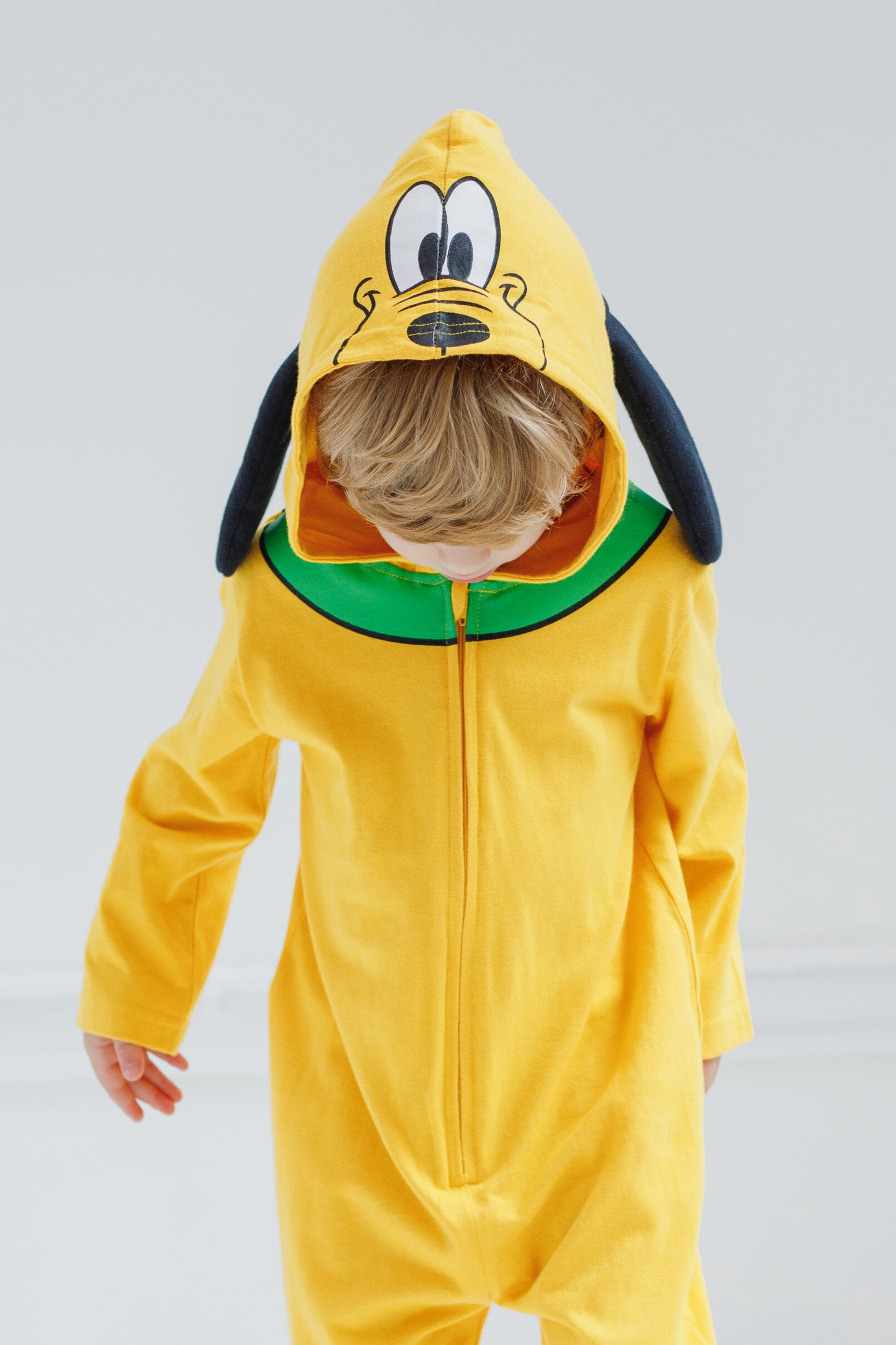 Disney Mickey Mouse Goofy Infant Baby Boys Zip Up Cosplay Coverall