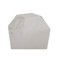 thumbnail image 5 of Decmode Contemporary 18 inch geometric cut white glass vase, White, 5 of 9