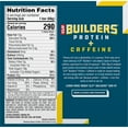 thumbnail image 4 of Clif Builders Protein Bar with Caffeine Chocolate Chip Cookie Dough, 6 Ct, 2.4 oz, 4 of 6