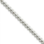KEVIN JEWELERS Sterling Silver 7in San Marco Bracelet