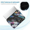 thumbnail image 2 of FORMRS 13"-13.3" Laptop Sleeve Protective Case Soft Carrying Quilted Computer Bag Cover, Black, 2 of 7
