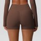 thumbnail image 5 of Karight Women's High Waist No Front Seam Scrunch Butt Biker Shorts Booty Lifting Biker Comfy Scrunch Yoga Shorts, 5 of 7