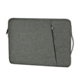 thumbnail image 1 of kurtrusly Universal Laptop Anti-scratch Carrying Bag Portable Notebook Computer Zipper Closure Polyester Protective Case Dark Grey 14 Inch, 1 of 9
