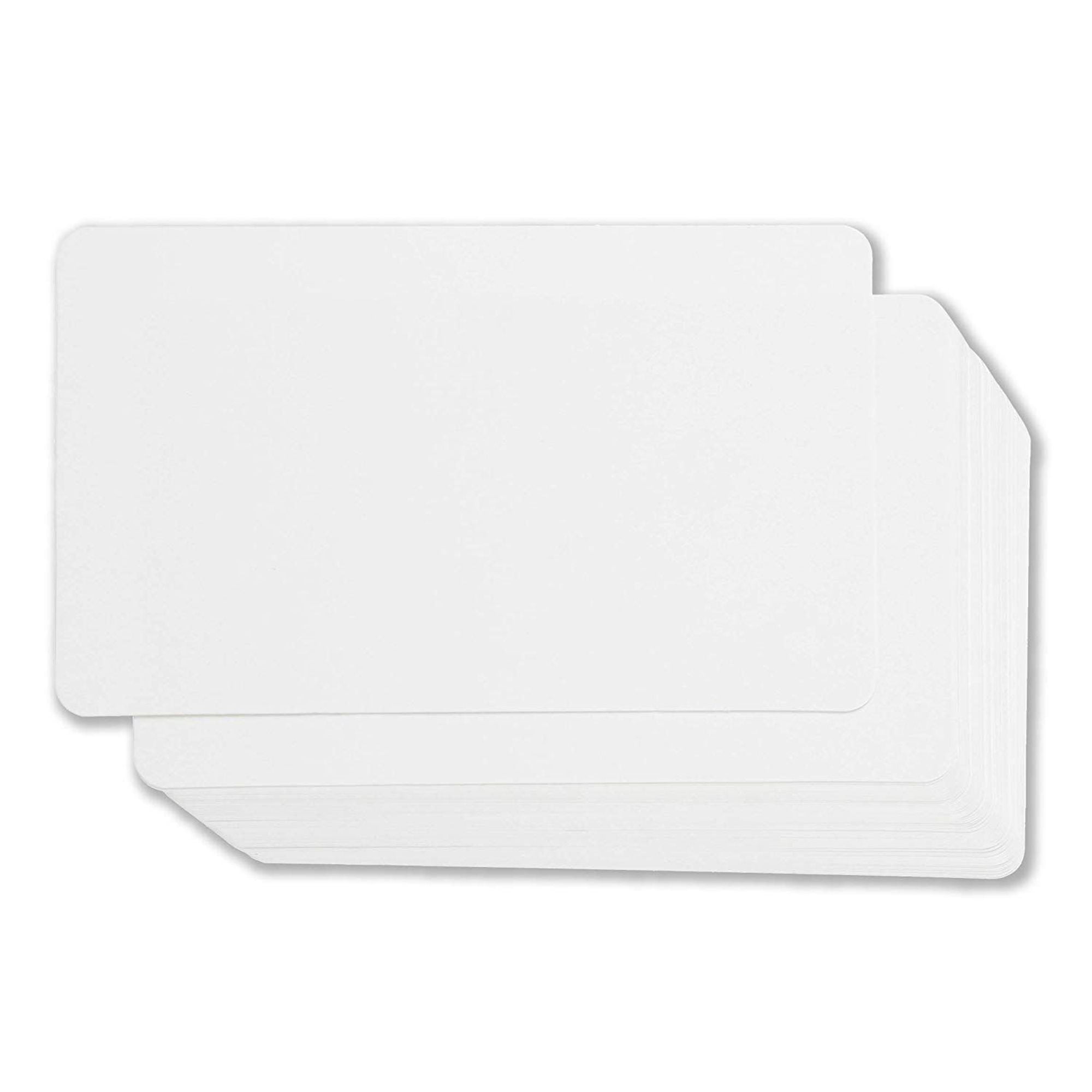 Blank Index Cards 100Count Rounded Blank Flash Cards, for Business