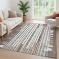 thumbnail image 6 of Addison Rugs Mayfield Premium Machine Washable Transitional Geometric Brown Rectangle Rug, 10' x 14', 6 of 6