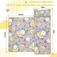 thumbnail image 5 of Pioneer Flower Floral Print Pattern Toddler Nap Mats for Kids Preschool,Sleeping Mat Bag or Kids,Toddler Sleeping Bag,Toddler Nap Mat or Daycare, 5 of 6