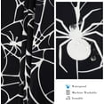 thumbnail image 2 of Nappe d'Halloween Toile d'Araignée pour Table Ovale Ronde Rectangulaire, Imperméable, Durable, Réutilisable Nappe Visage Citrouille pour Décoration de Fête d'Halloween - 54x72 Pouces, 2 of 5