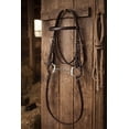 thumbnail image 3 of Challenger 4.5" Mouth Twisted Wire D-Ring Snaffle Horse Bit 35504A, 3 of 5
