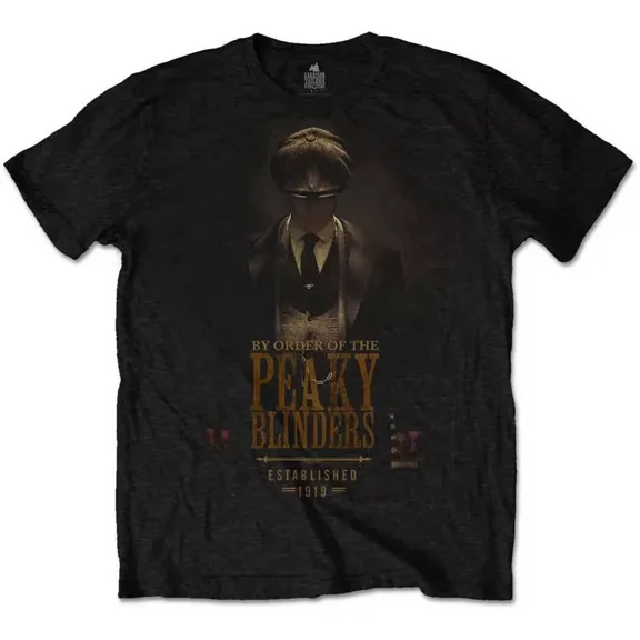 RARE Peaky Blinders Established 1919 New T-Shirt Gift for Friend All Size S-4XL