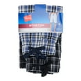 thumbnail image 2 of Hanes Men's and Big Men's Woven Stretch Sleep Jam Shorts, 2-Pack, 2 of 6
