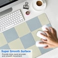 thumbnail image 4 of Deluxe Anti-Slip Pastel Checkered Mouse Pad – Cute Boho-inspired Aesthetic – Perfect for Home Office Setup – 31.5x11.8in. – Designed for Optimal Performance on Computers & Laptops, 4 of 7