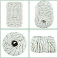 thumbnail image 4 of LABLT 3/8" x 200' Arborist Bull Rope Tree Rigging Line Utility Durable Rope Polyester, 4 of 5