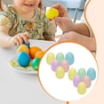 thumbnail image 4 of 12 huevos de Pascua rellenables (6 cm): ideales como relleno de cestas de Pascua, regalos de fiesta, Color macarrón, 4 of 7