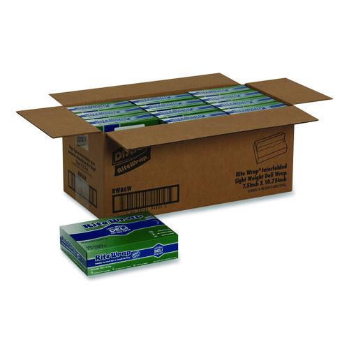 Dispens-A-Wax Waxed Deli Patty Paper, 10.75 x 7.5, 500/Box, 12 Boxes/Carton | Bundle of 2