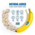 thumbnail image 4 of Brothers All Natural Freeze Dried Fruit Crisps, Chiquita Banana, 2 Oz (Pack of 8), Made with 100% Fruit, Gluten Free, Soy Free, Vegan, Heathy Snack, Resealable Pouch, 4 of 5