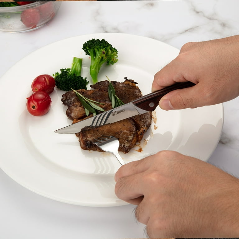 Wanbasion 8-Piece Steak Knife Set Dishwasher Safe, Steak Knife Set  Stainless Steel, Kitchen Steak Knife Set Sharp - Scratch Resistant & Rust  Proof - Yahoo Shopping