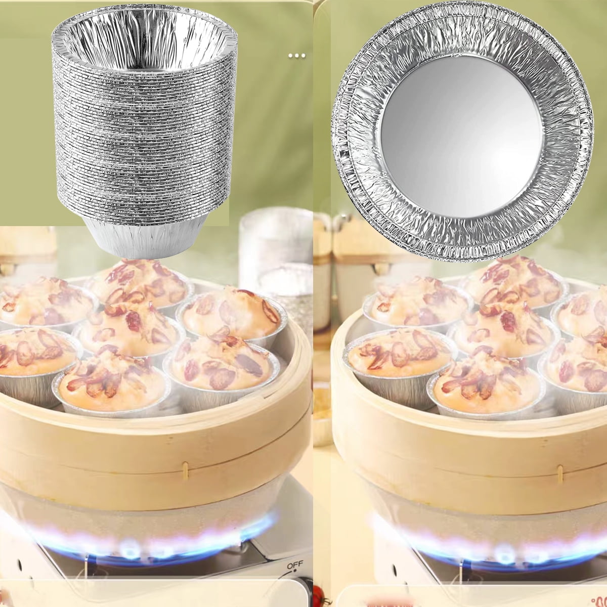 Small Pie Plate 5 Inches (about 12.7 Cm), Disposable Mini Pie Can