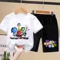 thumbnail image 4 of Camiseta de dibujos animados de Disney para niños, traje de camiseta de manga corta, pantalones cortos, ropa deportiva para niños, ropa para exteriores, Verano, 4 of 5