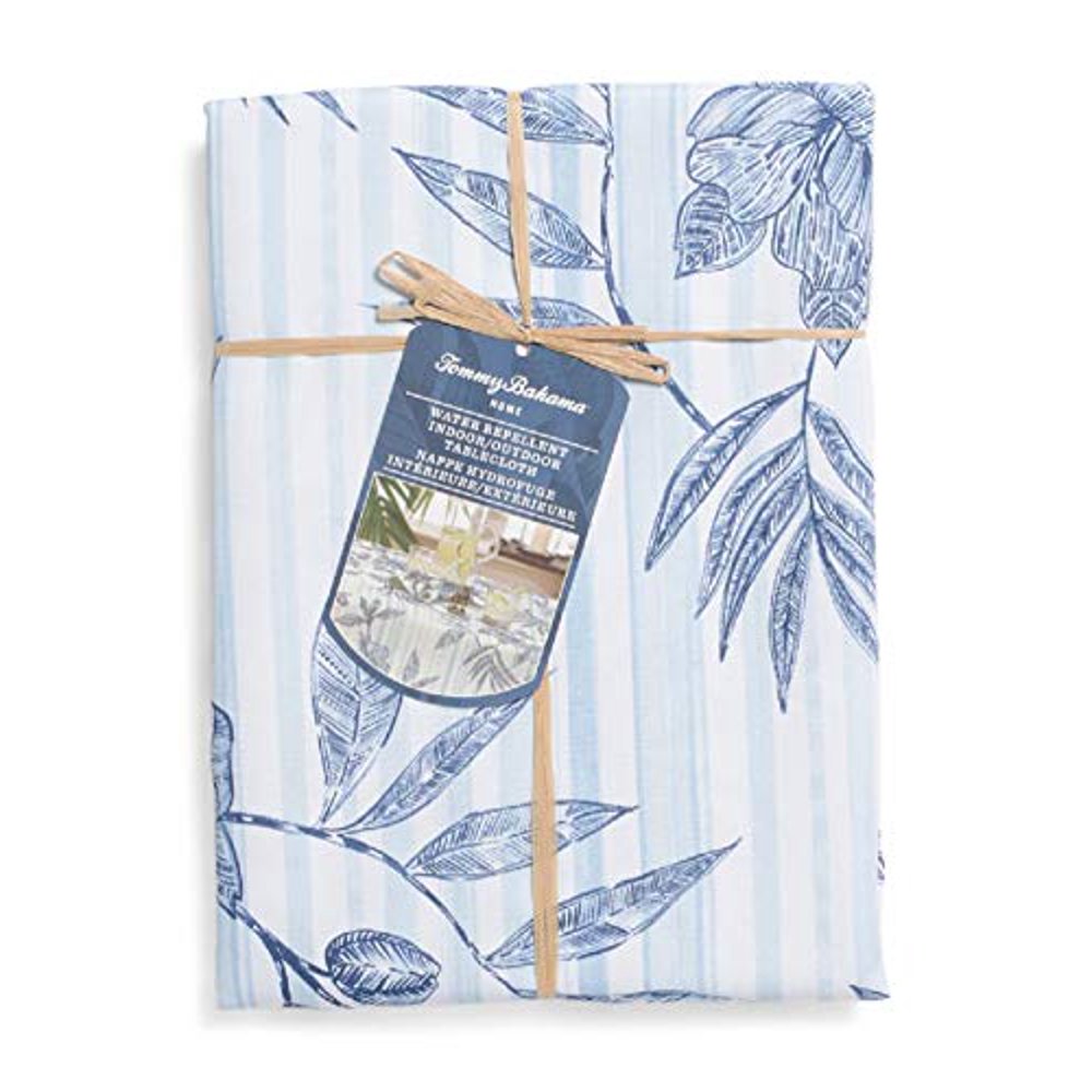 Tommy Bahama Home Indoor Outdoor Tablecloth Delray Tropical (70" Round