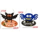 thumbnail image 2 of 2pcs Halloween Sign Wood Door Decoration Halloween Bat + Pumpkin + Spider Wall Porch Hanging Decor Levamdar CPB-SSW773-1, 2 of 5