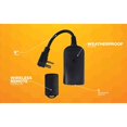 thumbnail image 3 of Woods Weatherproof Outdoor Wireless Remote w/ 1 Outlet & 100 Foot Range, Black, 3 of 7