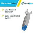 thumbnail image 4 of Pinzas de desconexión SharkBite U713A para accesorios de plomería de 3/4 pulgadas, 4 of 5