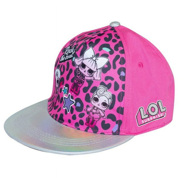 LOL Surprise - Gorra Rock The Beat Niñas (Rosa, Plateado)