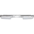 thumbnail image 2 of Step Bumper Compatible with NISSAN TITAN 2004-2015 Chrome Steel with PDC Sensor Holes All Cab Type, 2 of 5