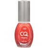 CQ: 123 Tangerine Finger Nail Polish, .4 Fl Oz