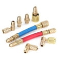 thumbnail image 3 of Refrigeration Connector Adapter Kit 8pcs/Set Air Conditioning Refrigeration R-12A/C Connector Adapter Hoses R134A R12, 3 of 8