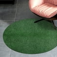 thumbnail image 4 of Grass Turf Fake Grass Green Grass Round Carpet Circle Rug Outdoor Patio Area Rug Washable Large Area Rugs Hallway Room Decor Fitness Mats, 4 of 8