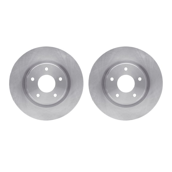 Dynamic Friction Company Front Brake Rotors 6002-67058