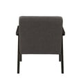 thumbnail image 2 of CorLiving Greyson Mid-Century Modern Solid Wood Frame Upholstered Cushion Indoor Armchair, 2 of 9