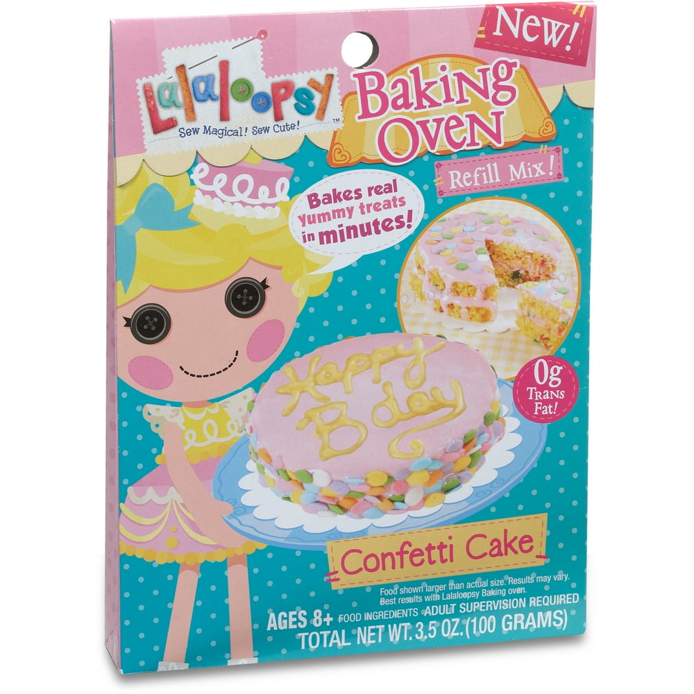 Lalaloopsy Baking Oven Mix, Confetti Cake
