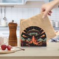 thumbnail image 6 of Spaceship Volcanos Napkin Holder for Table Clear Napkin Stand Paper Holder Acrylic Organizer Dispenser Napkins for Dinner Kitchen Restaurant Room, 6 of 8