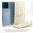 thumbnail image 1 of Becaristey Screen Type Necklace Pendants Stand Velour Jewelry Display Rack Metal Shelf Vertical Holder for Stall Home Counter Green 14*26, 1 of 6