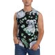 thumbnail image 1 of Fotbe Cartoon Koala Bear Men's Camiseta sin Mangas Estampada para Hombres, Playera Casual para Gimnasio, Entrenamiento, Playa-Large, 1 of 7