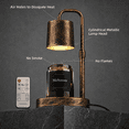 thumbnail image 4 of Mehoom Vintage Metal Candle Warmer Lamp with Dimmer, Timer, and 2 Bulbs for Bedroom and Living Room, 4 of 10