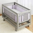 thumbnail image 2 of BreathableBaby Breathable Mesh Liner for Full-Size Cribs, Classic 3mm Mesh, Lavender (Size 4FS Covers 3 or 4 Sides), 2 of 3