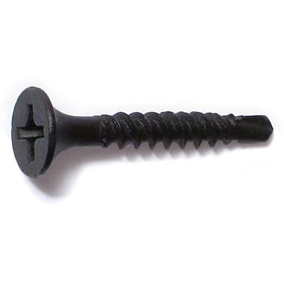 

#6-20 x 1 Black Phosphate Steel Phillips Bugle Head Self-Drilling Screws SSBS-027