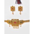 thumbnail image 4 of Sohi Women Gold-plated Stone Studded Jewellery Set, 4 of 4