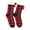 Red, variant on MZXELPRJD No Show Socks Womens Autumn Winter Christmas Black Red Plaid Pattern Plush Insulation Anti Slip Floor Socks, Low Cut Socks Women Red
