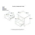 thumbnail image 5 of 2 Drawer Night Stand in Multiple Colors, 5 of 5
